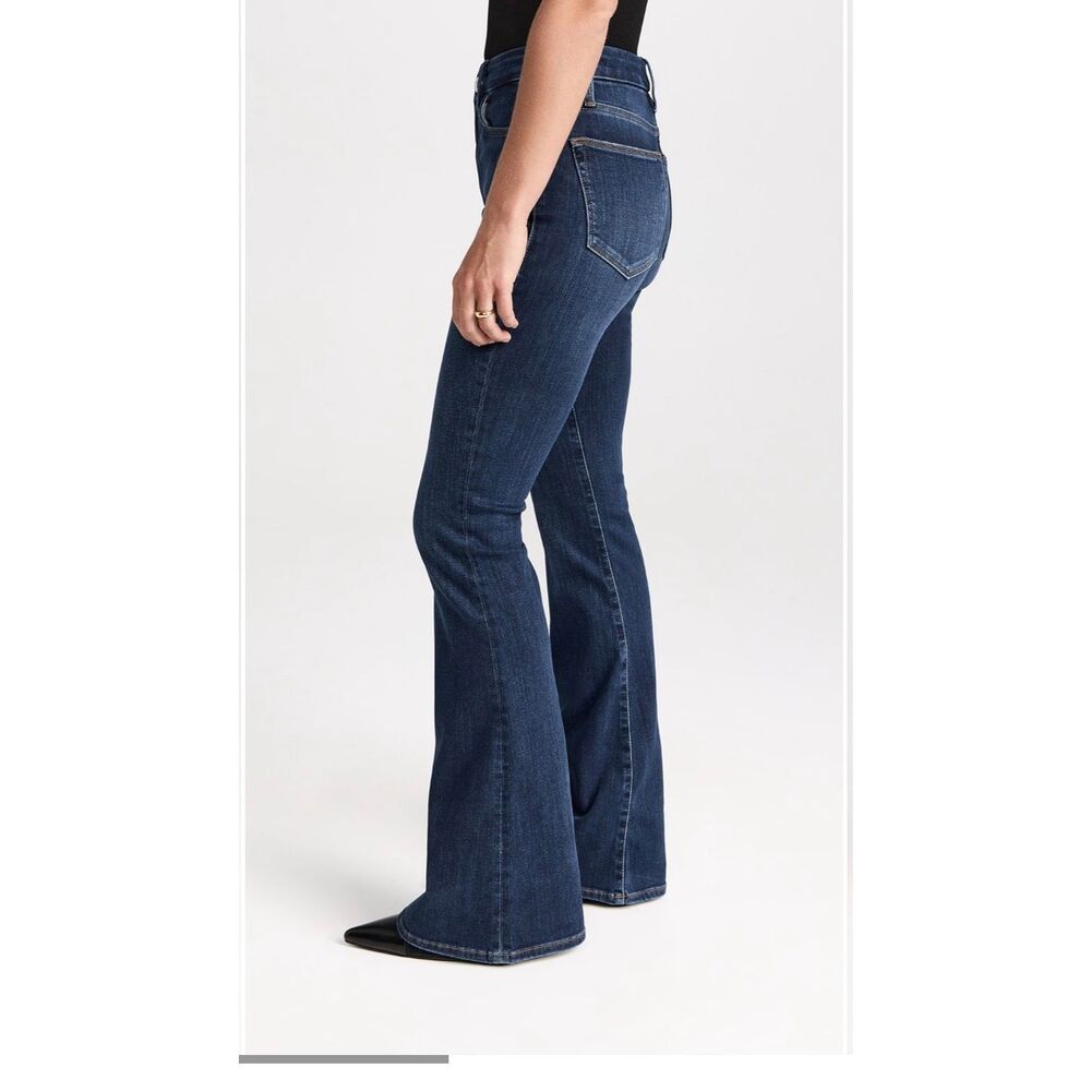 FRAME Le Pixie Super High Flare Women’s Size 33 - Picture 2 of 6